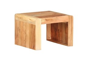 VidaXL Bijzettafel 43x40x30 cm Massief Acaciahout - 41% Korting