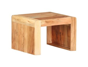 vidaXL Bijzettafel 43x40x30 cm massief acaciahout