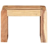 vidaXL Bijzettafel 43x40x30 cm massief acaciahout