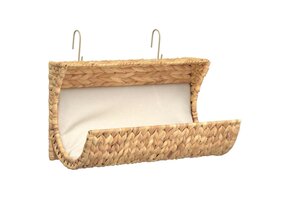 Kattenbed met Kussen - Waterhyacint - 37x20x20 cm - 34% Korting