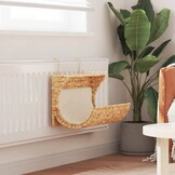 Kattenbed met Kussen - Waterhyacint - 37x20x20 cm - 34% Korting