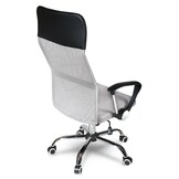 Bureaustoel ergonomisch - grijs - Sydney design - ademend
