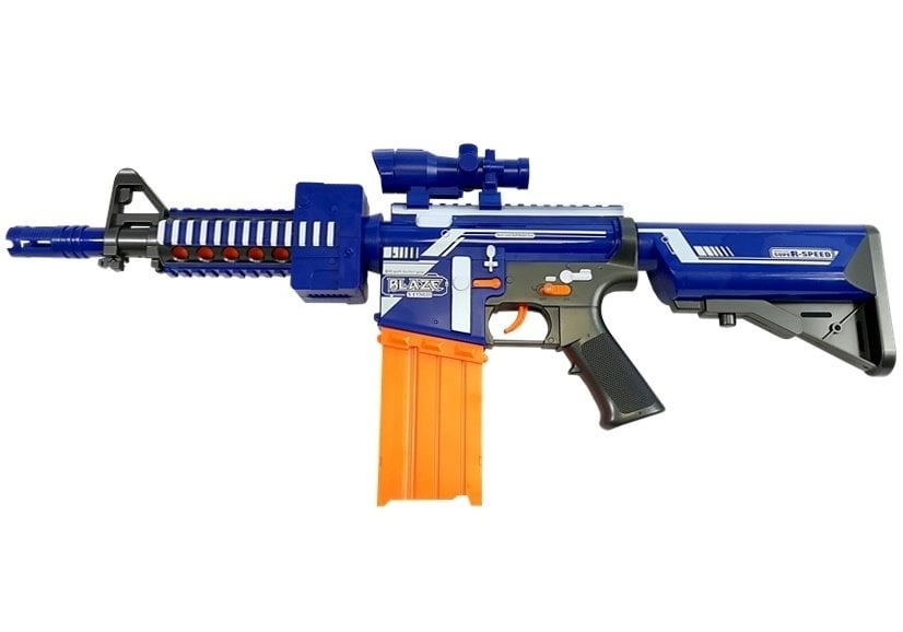 Foam Dart Blaster Machinegeweer met Roller Mechanisme | 33% Korting
