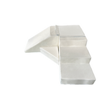 Zachte Schuimglijbaan 40cm Wit - Modulaire Speelset 35% Korting