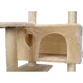 XXL Kattenboom Beige - Met Sisal & Huisjes (34% Korting)