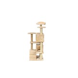 XXL Kattenboom Beige - Met Sisal & Huisjes (34% Korting)