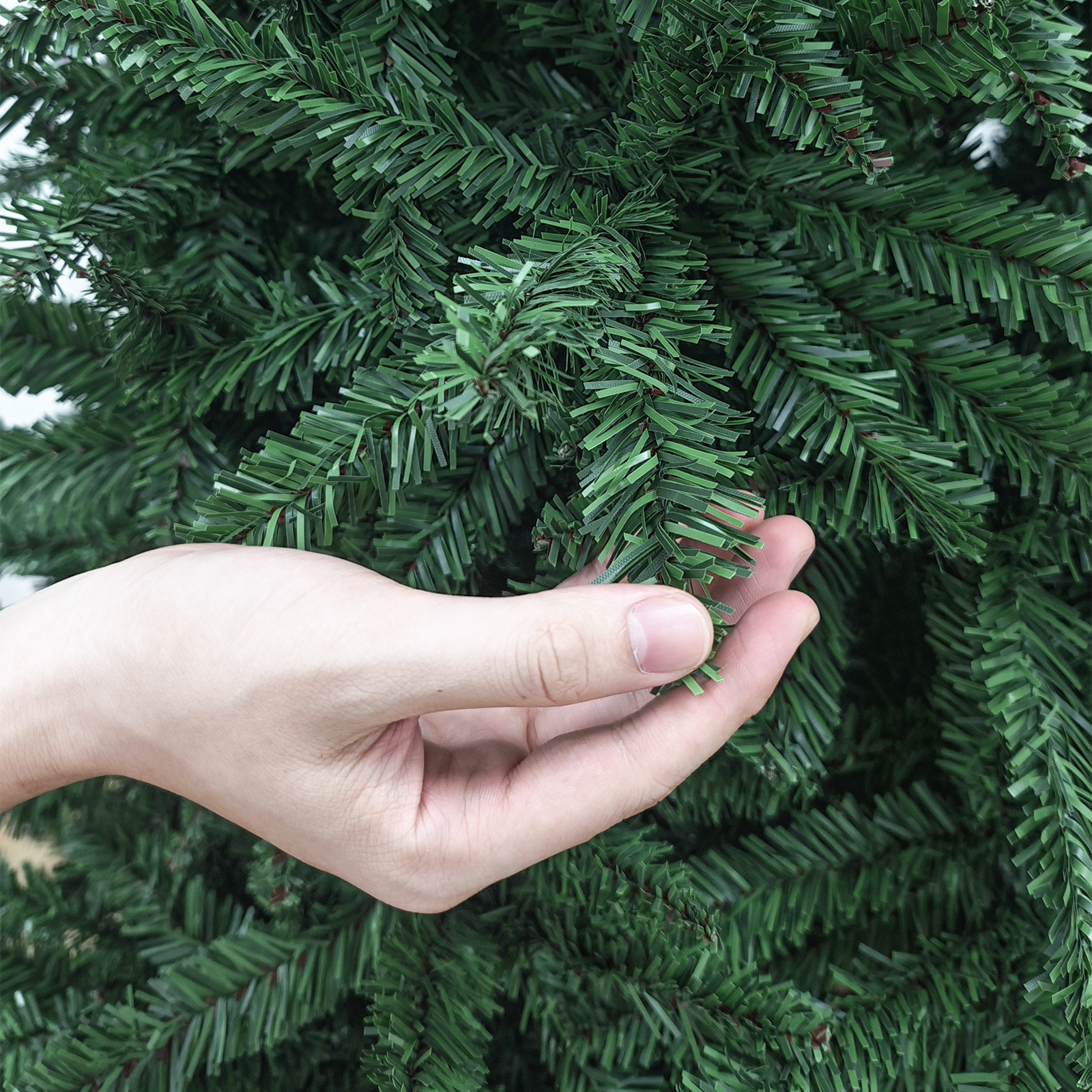 Kunstkerstboom 180 cm groen met uitvouwsysteem - 34% korting!