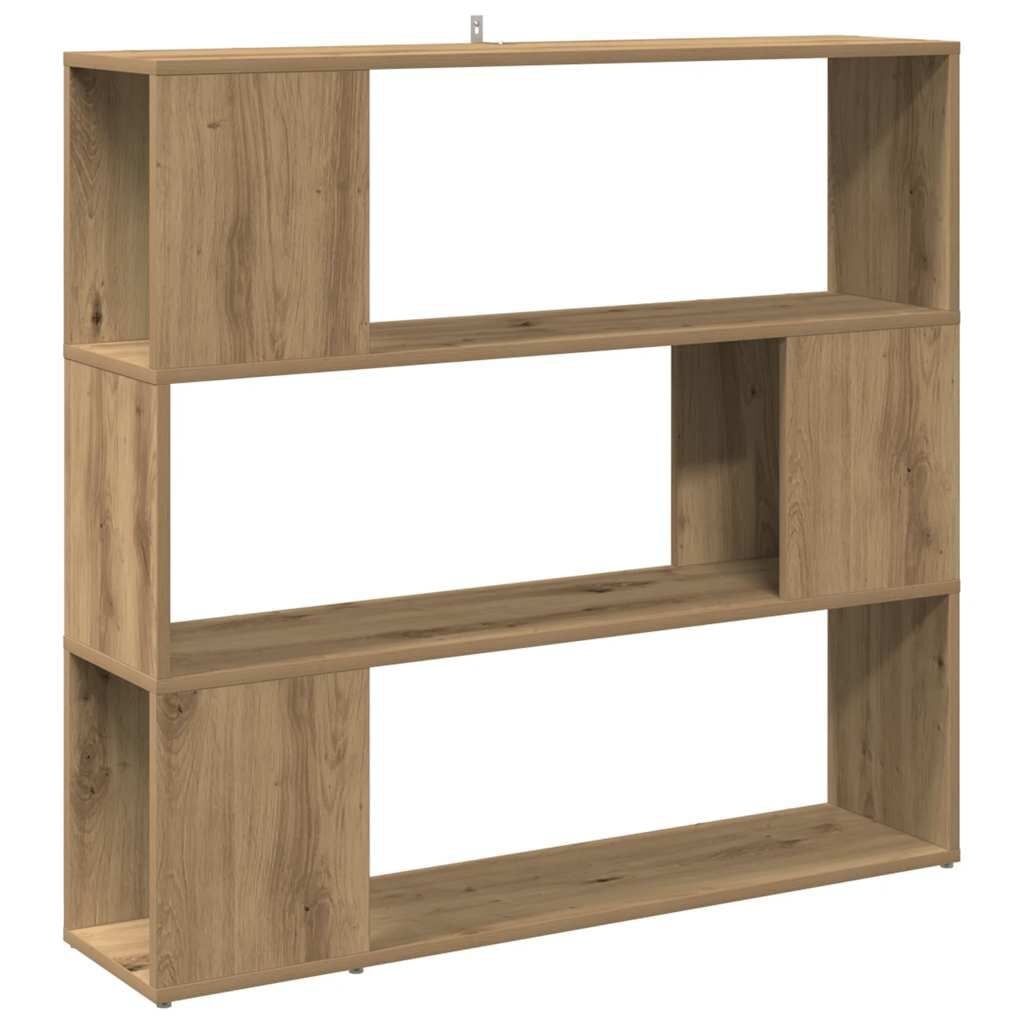 Boekenkast/Kamerscherm 100x24x94 cm Artisanaal Eiken - 34% Korting!