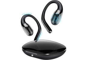 Open-Ear Koptelefoon: 45u Batterij, IPX7 Waterdicht, Bluetooth 5.3 met ENC Microfoon