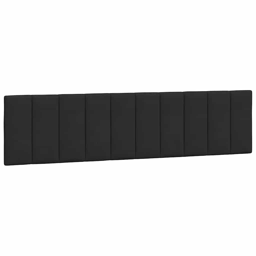 vidaXL Hanko Hoofdbordkussen 200cm Fluweel Zwart - 34% Korting