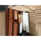 VidaXL Windscherm 3-luiks 400x160cm Stof Antraciet - 69% Korting