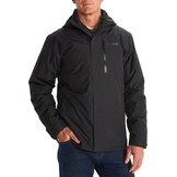3-in-1 Waterdichte Jas met Polartec Fleece Zwart (L) - 35% Korting