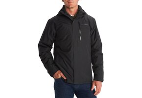 3-in-1 Waterdichte Jas met Polartec Fleece Zwart (L) - 35% Korting