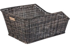 Bruine Kunststof Fietsmand (Rotan Look) - 34% Korting!