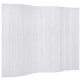 Bamboe Kamerscherm 250x165 cm Wit - 34% Korting!