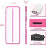 Opblaasbare Gymnastiekmat - 2-8m Lang - Inclusief Pomp - 35% Korting