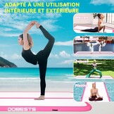 Opblaasbare Gymnastiekmat - 2-8m Lang - Inclusief Pomp - 35% Korting
