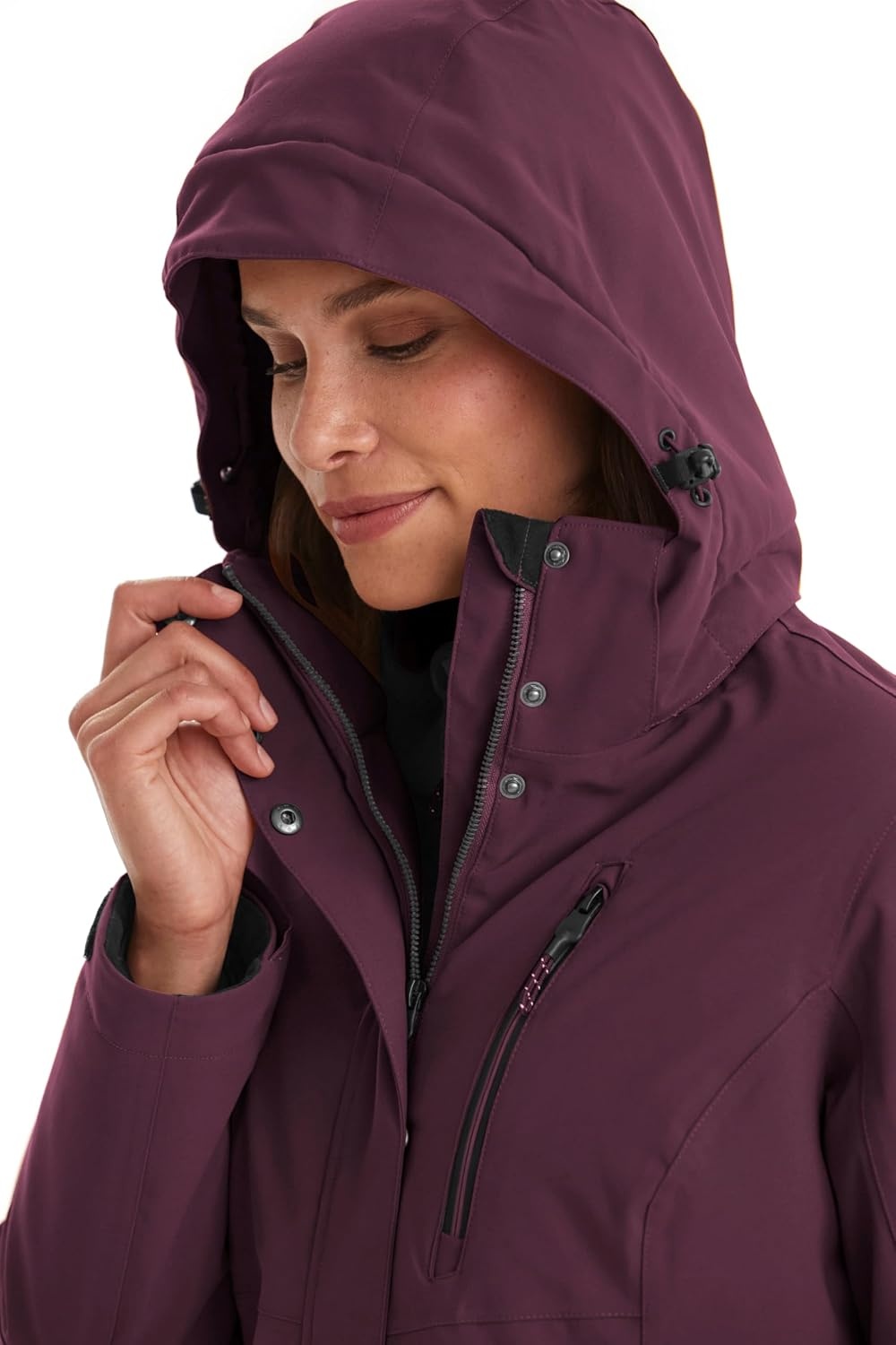 Dames Parka met Afritsbare Capuchon - 35% Korting