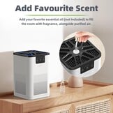 Luchtreiniger HEPA H13 met Aromatherapie & Nachtlamp - 27% Korting