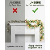 Paasslinger met Kunstbloemen & Eieren | 360 cm | Flexibel | Binnen & Buiten | 33% Korting