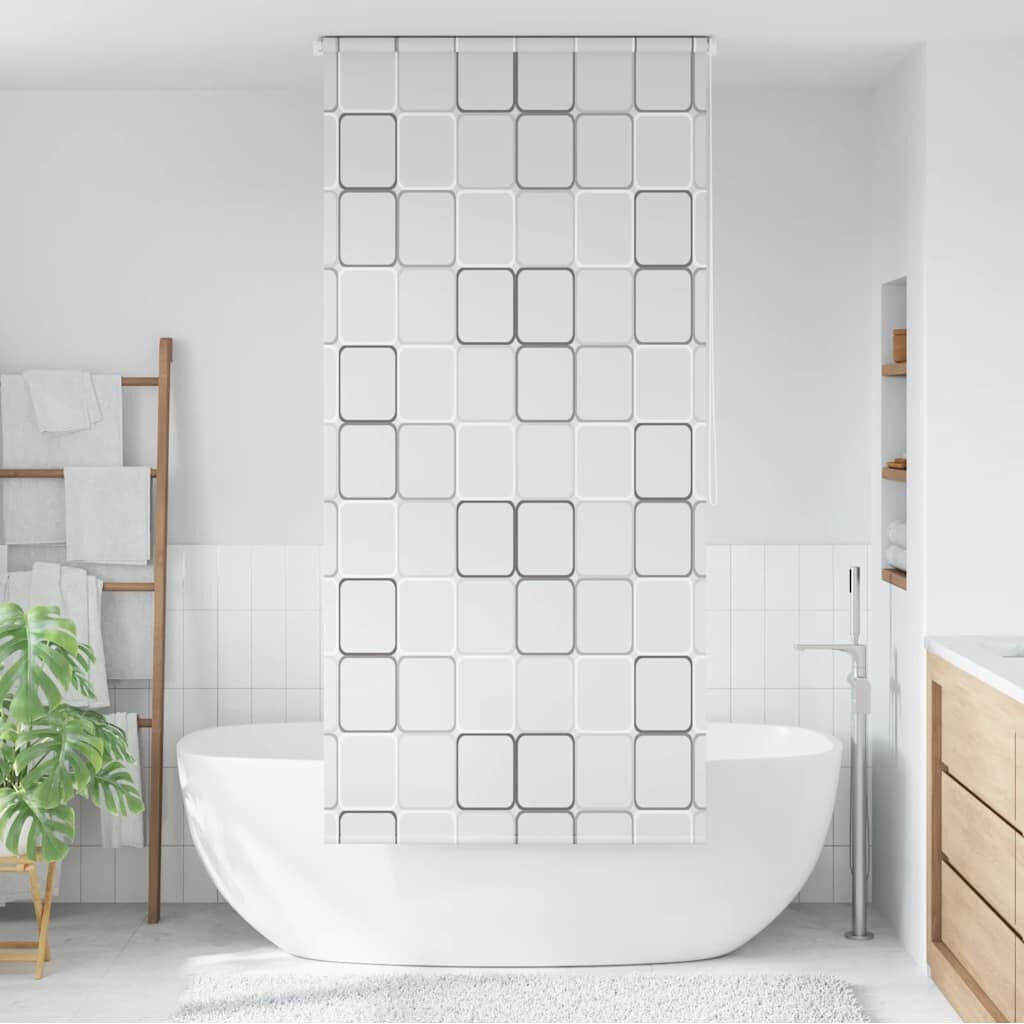 vidaXL Rolgordijn voor douche - 80x240 cm met 83% korting