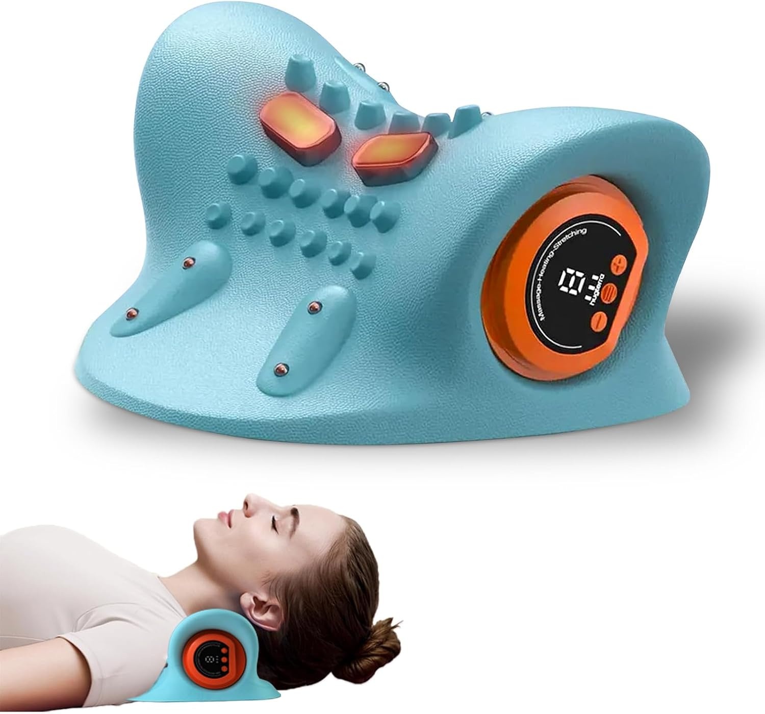 Draadloos Nekmassageapparaat met Warmte - 29% Korting