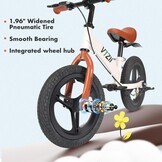 2-in-1 Loopfiets Kinderfiets 2-7 jaar | 14 inch | Met Rem & Pedaalset