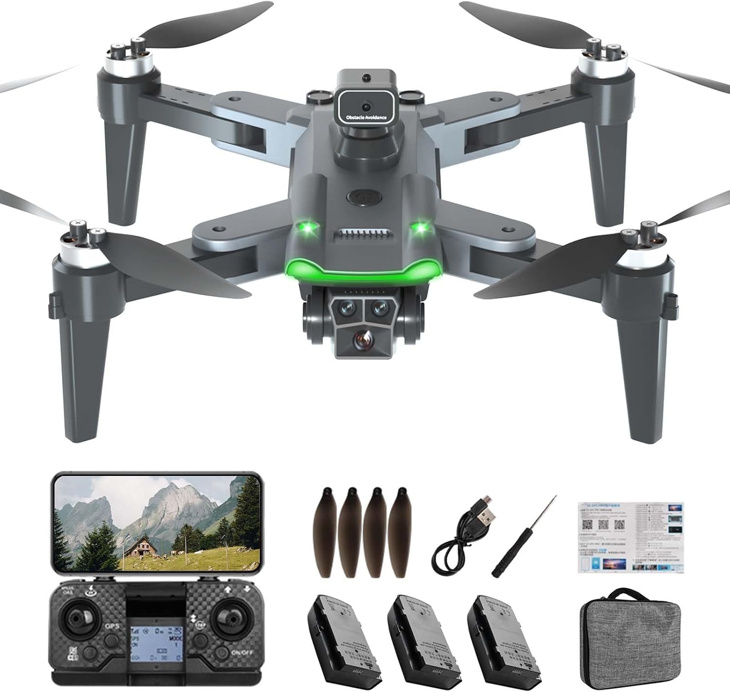 GPS Drone S166 met Afstandsbediening - 34% Korting