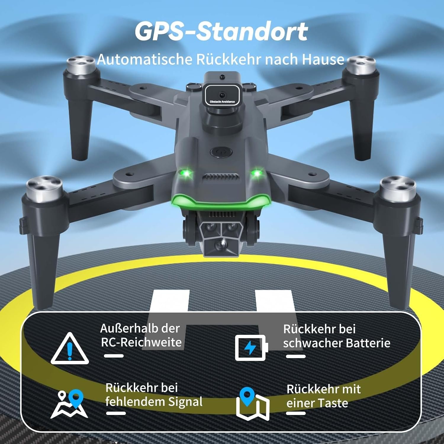GPS Drone S166 met Afstandsbediening - 34% Korting