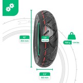E-step band voor Dualtron, Inokim, Kaabo & Zero | 10 inch 10x2.50 cm Nylon, extra hechting, combineerbaar met binnenband
