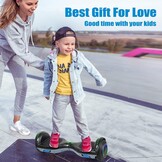 SISIGAD Hoverboard 16,5 cm Grijs/Zwart - Nu met 35% Korting!