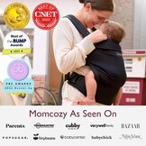 Momcozy Ergonomische Baby Draagzak - Zwart - 3-20 kg - 29% Korting