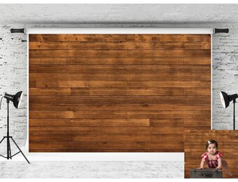 Kate Houten Plank Achtergrond 2.2x1.5m - Fotostudio Rekwisieten