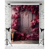 Kate Rode Bloem Achtergrond 1,5x2,2m (28% Korting)