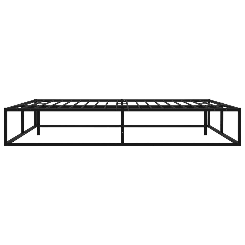 VidaXL Bedframe Metaal Zwart 180x200 cm - 35% Korting!