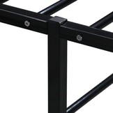 VidaXL Bedframe Metaal Zwart 180x200 cm - 35% Korting!