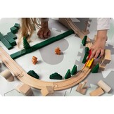 Baby Speelmat Puzzel Grijs-Mint 150x150cm - 33% Korting!