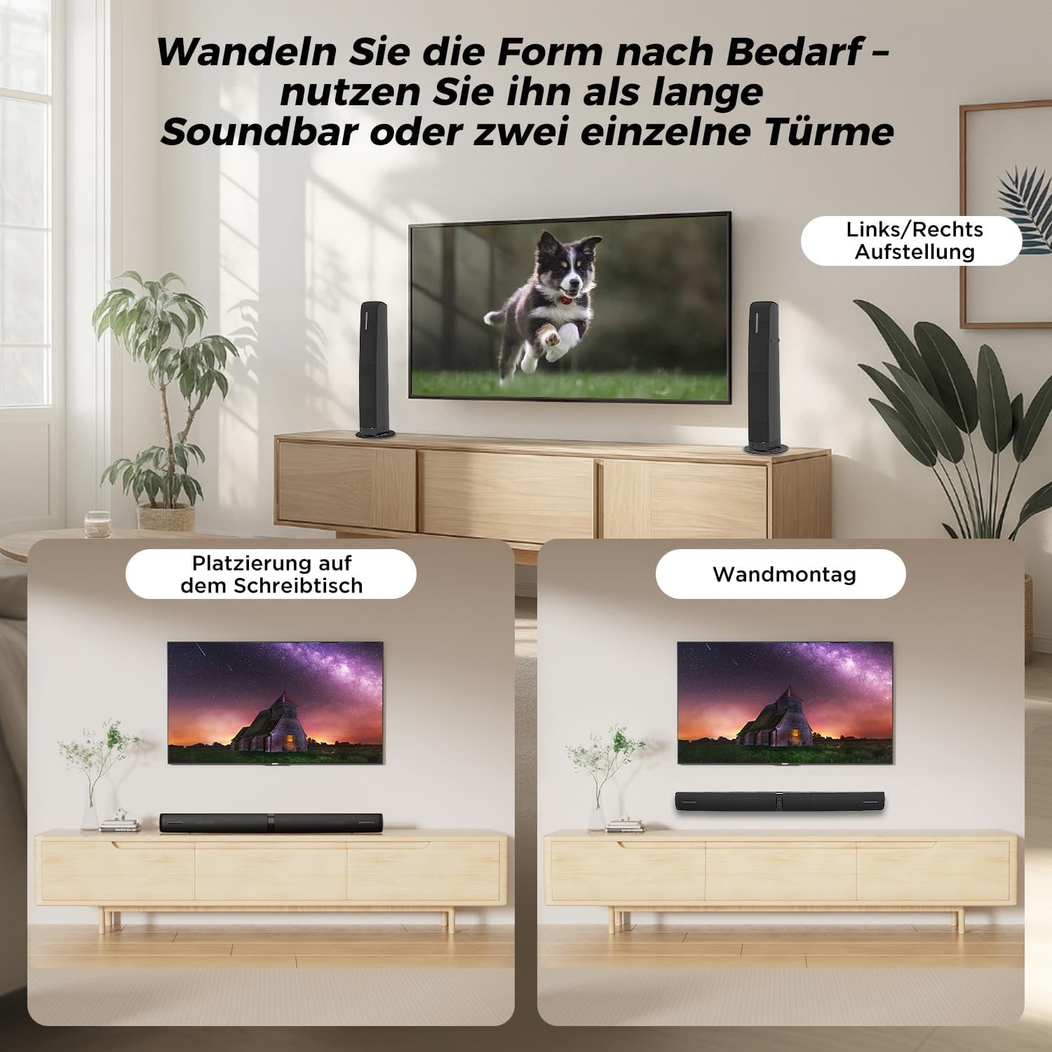Soundbar voor TV KY-04 - 34% Korting!