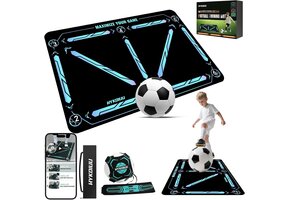 Voetbal Trainingsmat met Kick Trainer - 45% Korting