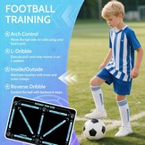 Voetbal Trainingsmat met Kick Trainer | 40% Korting | 90x60 cm Zwart