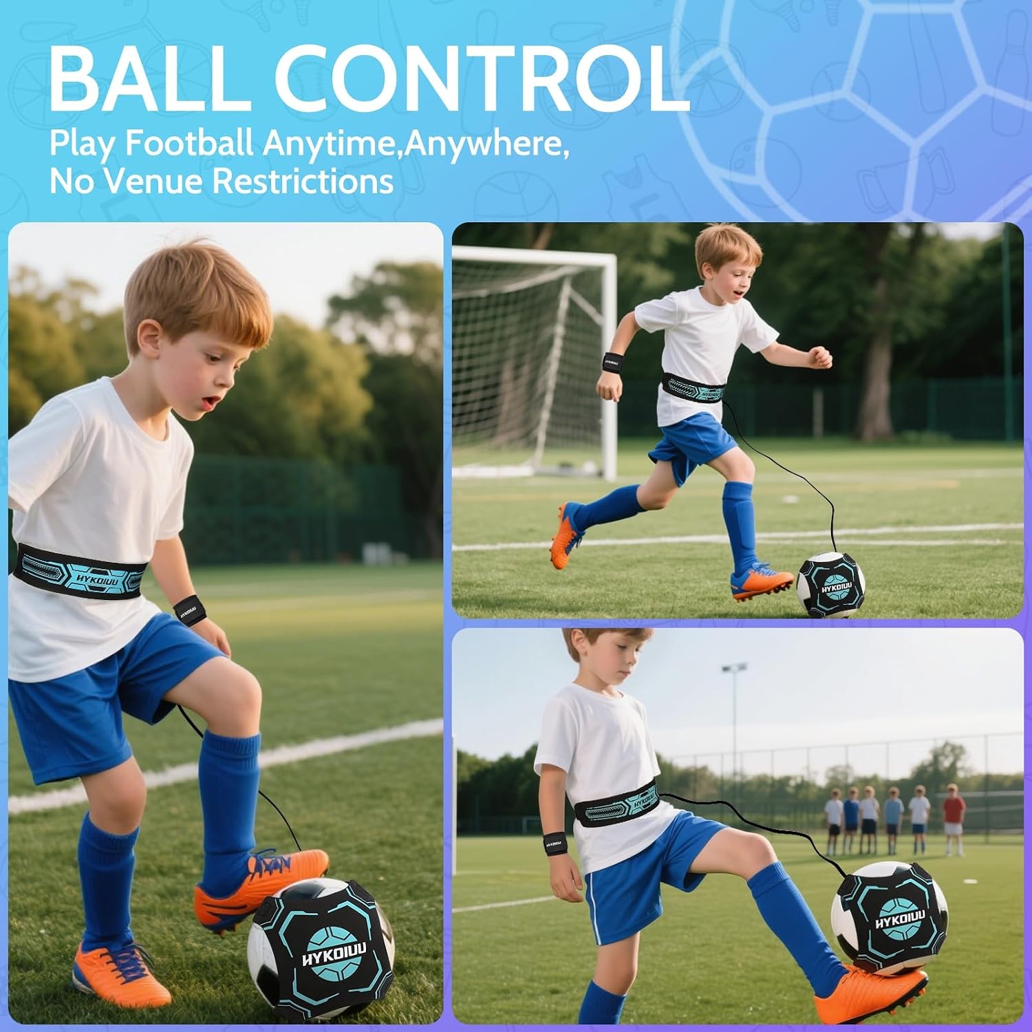 Voetbal Trainingsmat met Kick Trainer | 40% Korting | 90x60 cm Zwart