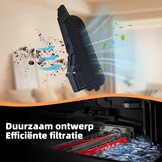 4-delige Accessoireset voor Roborock S8 MaxV Ultra - Filter, Borstels & Dweil