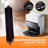 4-delige Accessoireset voor Roborock S8 MaxV Ultra - Filter, Borstels & Dweil
