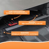 4-delige Accessoireset voor Roborock S8 MaxV Ultra - Filter, Borstels & Dweil