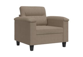 Taupe Microvezel Fauteuil (60 cm breed) - 41% Korting