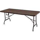 Opklapbare tafel 180 cm bruin met 34% korting