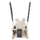 Babyschommel 34% Korting - Grijs/Beige Katoen & Hout - Max. 20kg