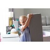Jenga Speelblokken 15 Stuks - Zacht Schuim - Wit, Babyblauw, Grijs - 35% Korting