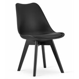 MARK stoelen set van 4 - Zwart, 35% korting!