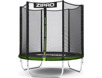 Groene Trampoline met Net Ø 140 cm - Max 25 kg - 34% Korting